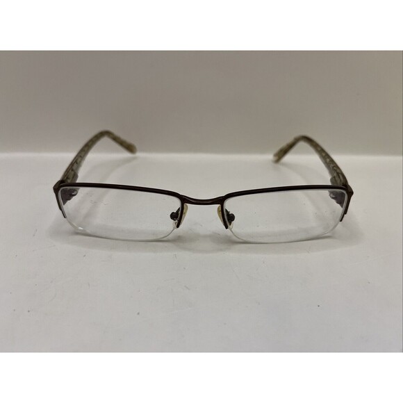 Link Occhiali Eyeglasses Link 557 C241 Designer Frames Only Brown 53-18-135 - Picture 1 of 6